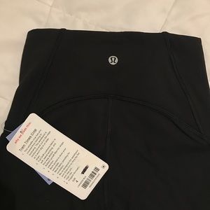 Lulu Lemon crop mesh leggings